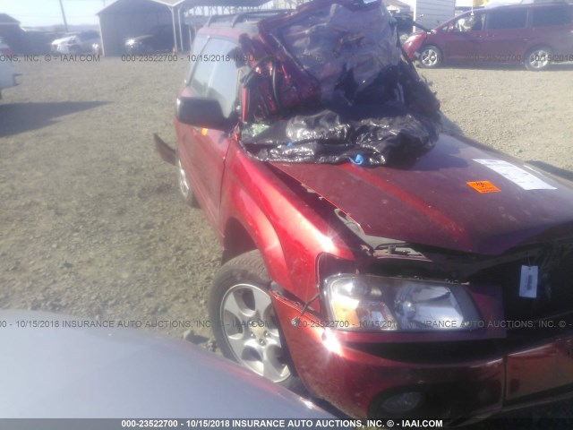 JF1SG65693H746950 - 2003 SUBARU FORESTER 2.5XS წითელი ფოტო 1