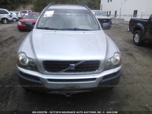 YV1CM59HX31001625 - 2003 VOLVO XC90 SILVER photo 6