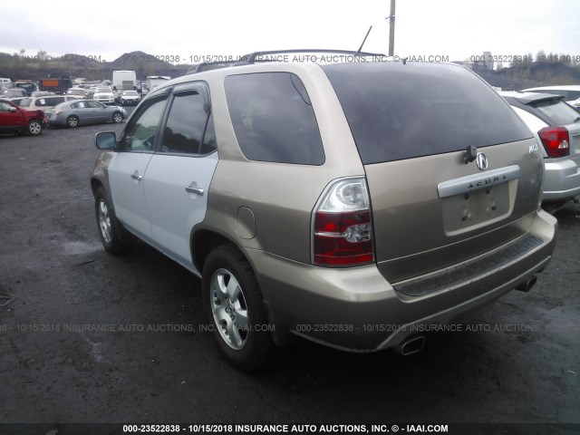 2HNYD18774H551441 - 2004 ACURA MDX TOURING GOLD photo 6