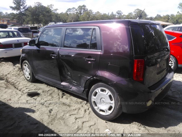 JTLKE50E891070568 - 2009 TOYOTA SCION XB Bənövşəyi foto 6