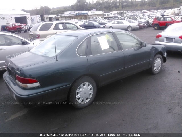 4T1BF12B2TU093561 - 1996 TOYOTA AVALON XL/XLS GREEN photo 4