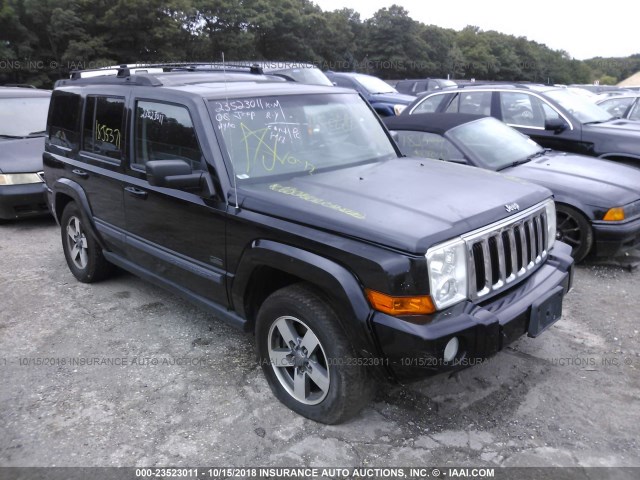 1J8HG48K08C149930 - 2008 JEEP COMMANDER SPORT შავი ფოტო 1