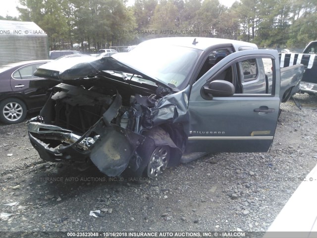 1GCEC19XX9Z160723 - 2009 CHEVROLET SILVERADO C1500 BLUE photo 2