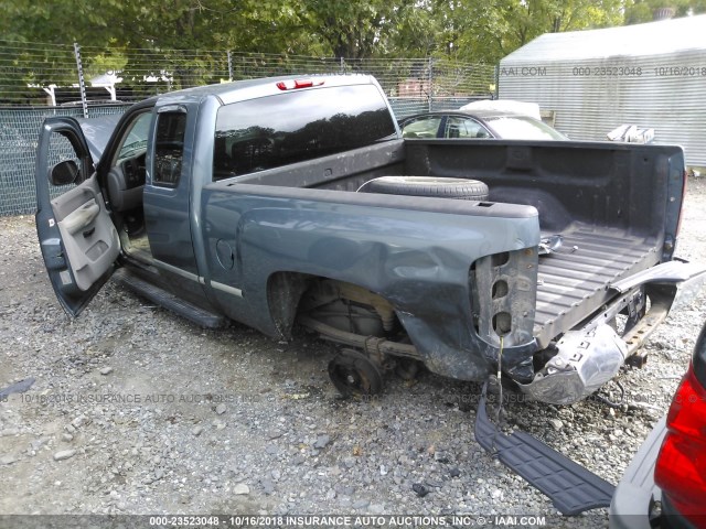 1GCEC19XX9Z160723 - 2009 CHEVROLET SILVERADO C1500 BLUE photo 3