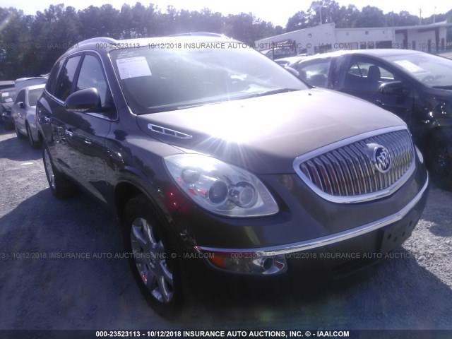 5GALRBED7AJ129649 - 2010 BUICK ENCLAVE CXL BROWN photo 1