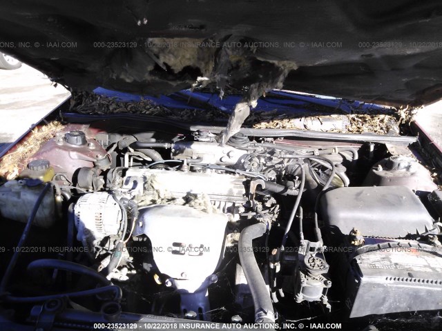 4T1BG22K7XU450984 - 1999 TOYOTA CAMRY CE/LE/XLE 勃艮第红 照片 10