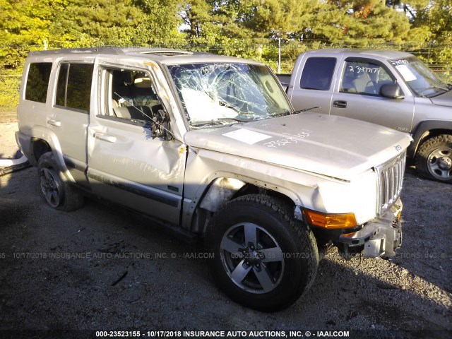 1J8HG48K68C149737 - 2008 JEEP COMMANDER SPORT Marrón foto 1