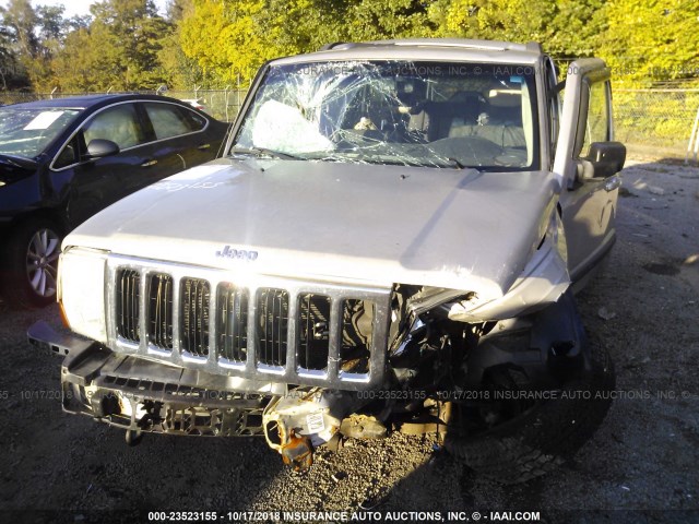1J8HG48K68C149737 - 2008 JEEP COMMANDER SPORT Marrón foto 6