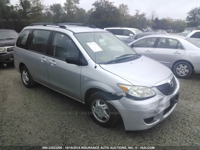 JM3LW28AX50553905 - 2005 MAZDA MPV WAGON SILVER photo 1