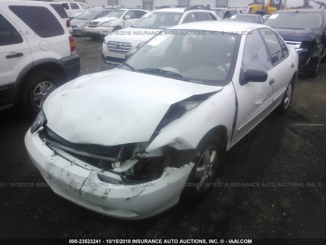 1G1JF52F347257693 - 2004 CHEVROLET CAVALIER LS WHITE photo 2