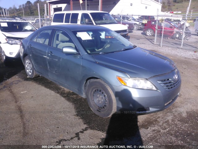 4T4BE46K59R106459 - 2009 TOYOTA CAMRY SE/LE/XLE GREEN photo 1