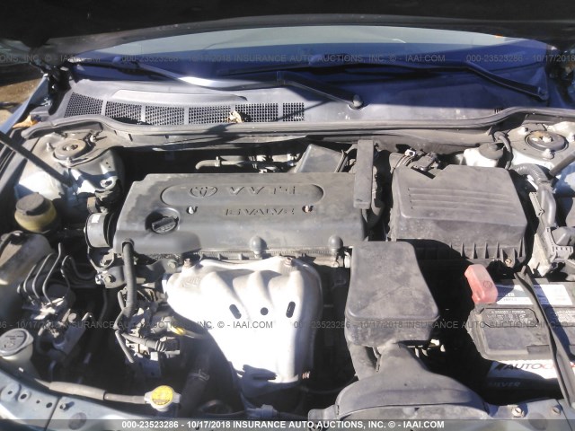 4T4BE46K59R106459 - 2009 TOYOTA CAMRY SE/LE/XLE მწვანე ფოტო 10