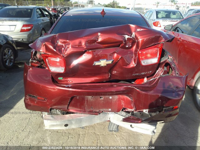 1G11D5SL4FF268576 - 2015 CHEVROLET MALIBU 2LT BURGUNDY photo 6