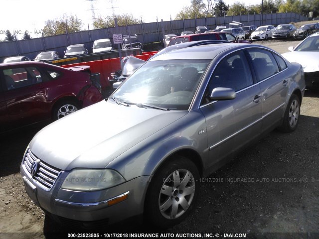 WVWRH63B22P047749 - 2002 VOLKSWAGEN PASSAT GLX 灰色 照片 2