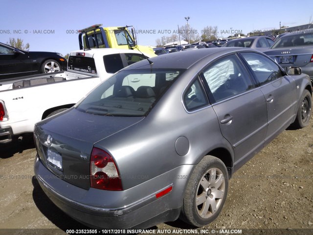 WVWRH63B22P047749 - 2002 VOLKSWAGEN PASSAT GLX 灰色 照片 4