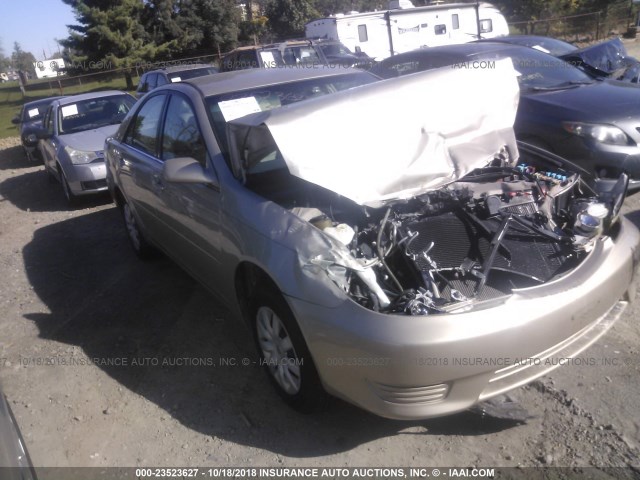 4T1BE30K85U598816 - 2005 TOYOTA CAMRY LE/XLE/SE BEIGE photo 1