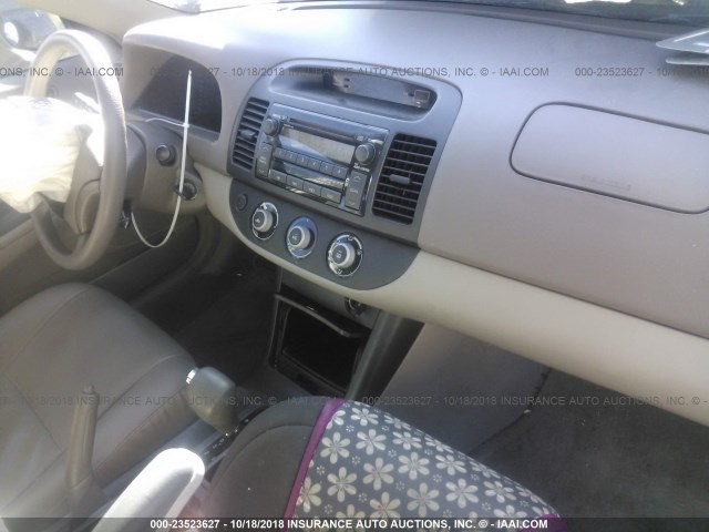 4T1BE30K85U598816 - 2005 TOYOTA CAMRY LE/XLE/SE BEIGE photo 5