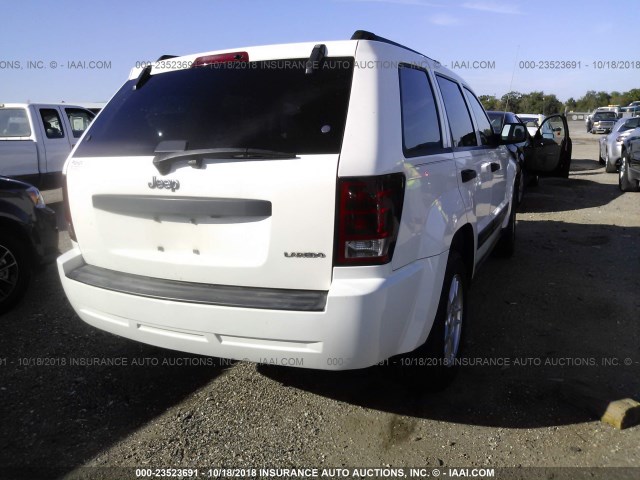 1J4GS48K25C526085 - 2005 JEEP GRAND CHEROKEE LAREDO/COLUMBIA/FREEDOM 白色 照片 4