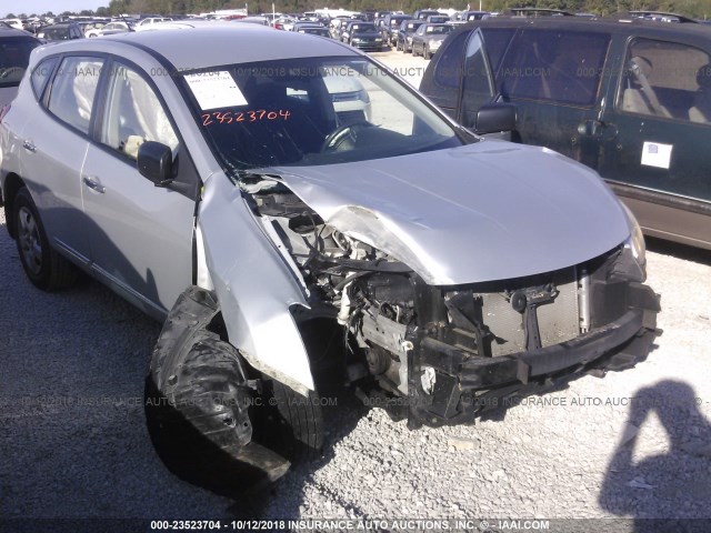 JN8AS5MT2BW170722 - 2011 NISSAN ROGUE S/SV/KROM SILVER photo 6
