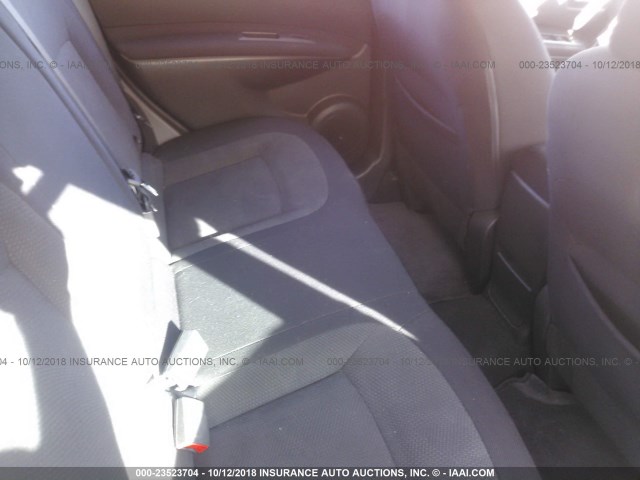 JN8AS5MT2BW170722 - 2011 NISSAN ROGUE S/SV/KROM SILVER photo 8