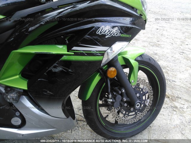 JKAEXEE19GDA22014 - 2016 KAWASAKI EX650 E GREEN photo 5