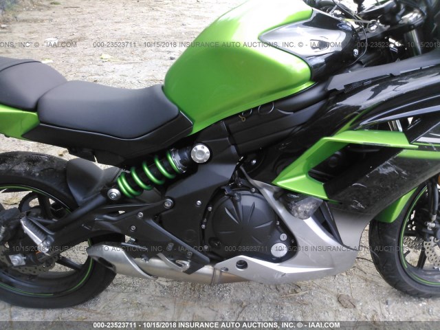 JKAEXEE19GDA22014 - 2016 KAWASAKI EX650 E GREEN photo 8