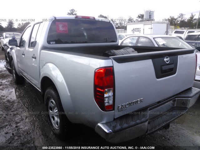 1N6AD0ER6FN727880 - 2015 NISSAN FRONTIER S/SV/SL/PRO-4X SILVER photo 3