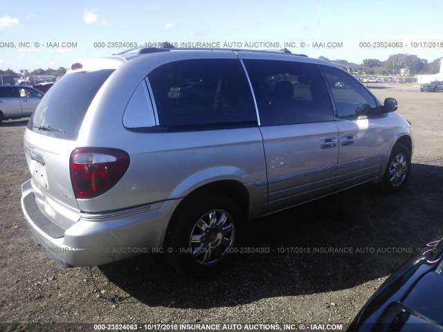 2C8GP64L75R366521 - 2005 CHRYSLER TOWN & COUNTRY LIMITED SILVER photo 4