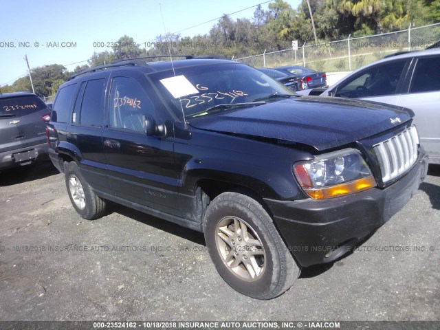 1J4GW48N14C411345 - 2004 JEEP GRAND CHEROKEE LAREDO/COLUMBIA/FREEDOM 黑色 照片 1