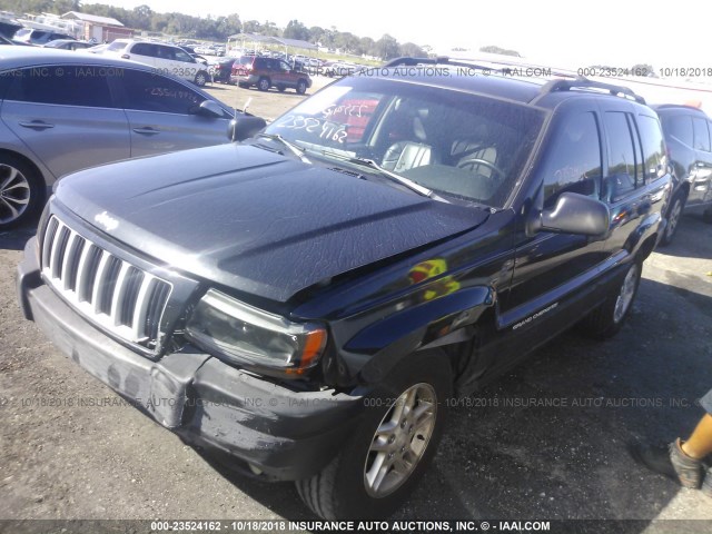 1J4GW48N14C411345 - 2004 JEEP GRAND CHEROKEE LAREDO/COLUMBIA/FREEDOM 黑色 照片 2
