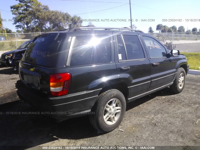 1J4GW48N14C411345 - 2004 JEEP GRAND CHEROKEE LAREDO/COLUMBIA/FREEDOM 黑色 照片 4