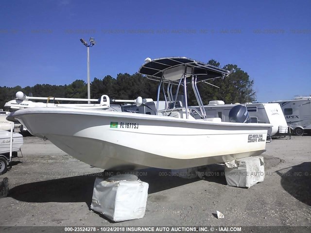 EKH0J562C707 - 2008 CAROLINA SKIFF OTHER  WHITE photo 2