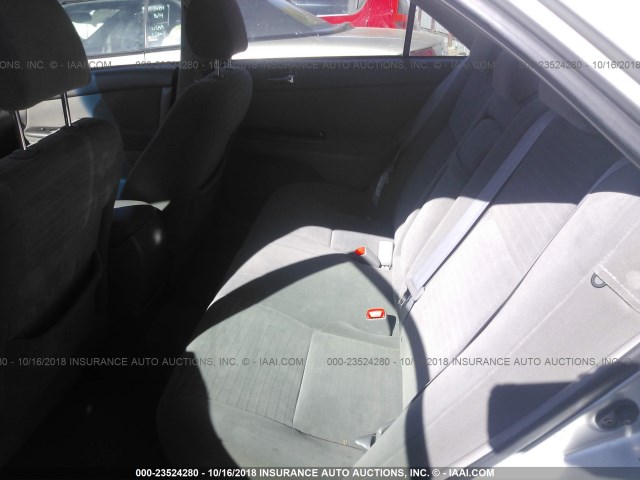 4T1BE32K15U965875 - 2005 TOYOTA CAMRY LE/XLE/SE SILVER photo 8