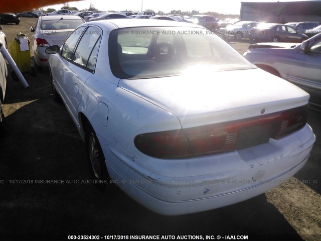 2G4WB52K9Y1223858 - 2000 BUICK REGAL LS WHITE photo 3