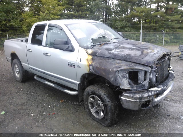 3D7KS28A27G851580 - 2007 DODGE RAM 2500 ST/SLT 银色 照片 1