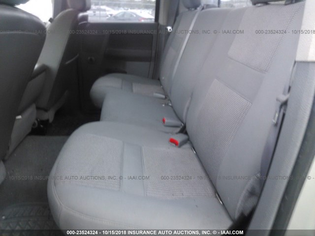 3D7KS28A27G851580 - 2007 DODGE RAM 2500 ST/SLT 银色 照片 8