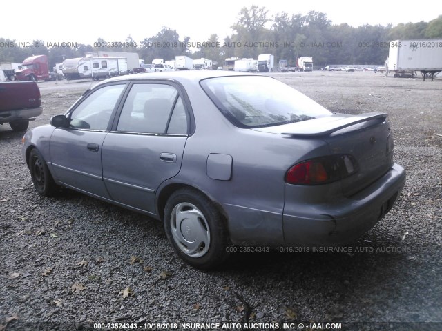 2T1BR18EXWC000512 - 1998 TOYOTA COROLLA VE/CE/LE GRAY photo 3