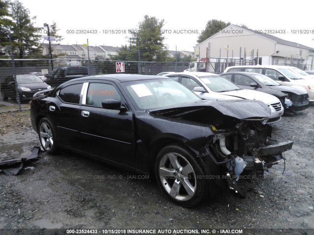 2B3CA9CV5AH238981 - 2010 DODGE CHARGER RALLYE BLACK photo 1