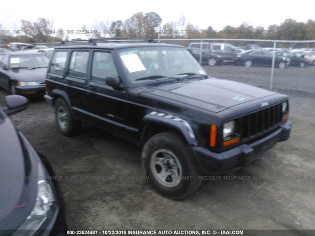 1J4FF68S2XL514954 - 1999 JEEP CHEROKEE SPORT/CLASSIC შავი ფოტო 1