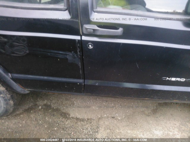 1J4FF68S2XL514954 - 1999 JEEP CHEROKEE SPORT/CLASSIC შავი ფოტო 6
