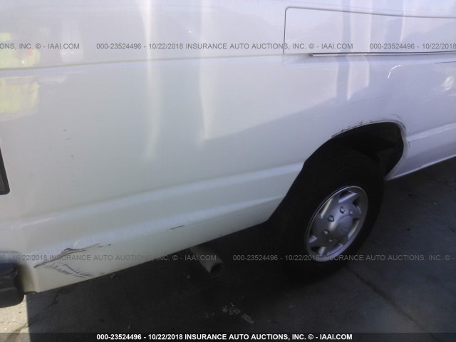 1FTSS3EL4CDB35776 - 2012 FORD ECONOLINE E350 SUPER DUTY VAN WHITE photo 6