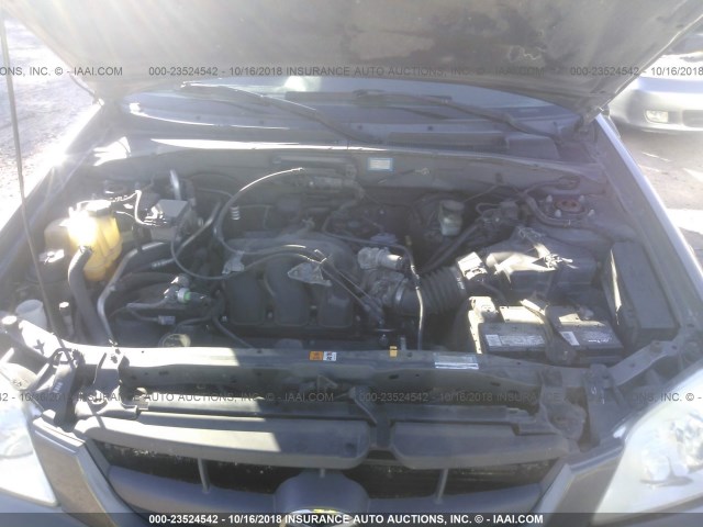 4F2CZ96194KM19613 - 2004 MAZDA TRIBUTE ES 棕色 照片 10