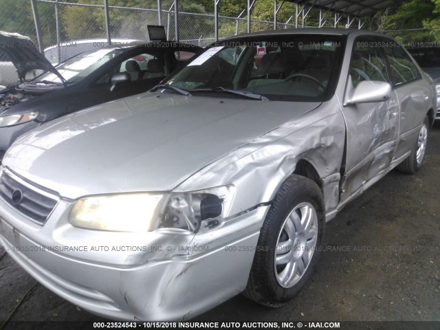 4T1BG22K61U048879 - 2001 TOYOTA CAMRY CE/LE/XLE 银色 照片 6