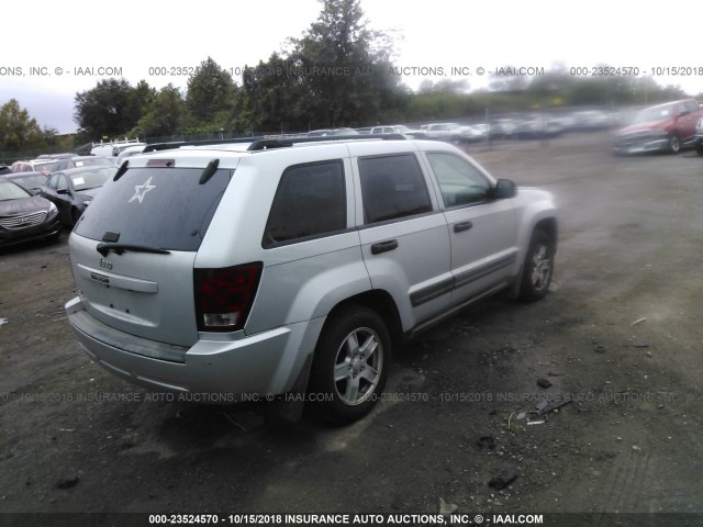 1J4GR48K66C289632 - 2006 JEEP GRAND CHEROKEE LAREDO/COLUMBIA/FREEDOM 银色 照片 4