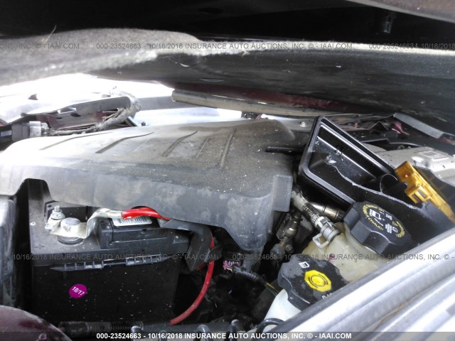 1G1ZE5E74BF106388 - 2011 CHEVROLET MALIBU LTZ 红色 照片 10