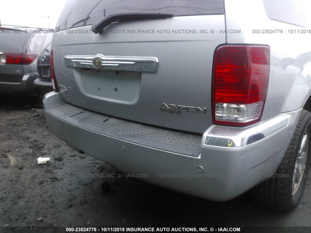 1A8HW58T89F710926 - 2009 CHRYSLER ASPEN LIMITED ვერცხლისფერი ფოტო 6