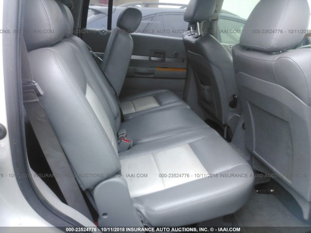 1A8HW58T89F710926 - 2009 CHRYSLER ASPEN LIMITED ვერცხლისფერი ფოტო 8