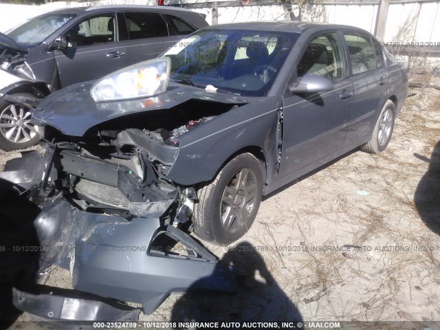 1G1ZT58F47F106116 - 2007 CHEVROLET MALIBU LT GRAY photo 2