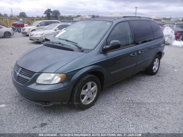 1D4GP45R65B183993 - 2005 DODGE CARAVAN SXT 浅蓝色 照片 2