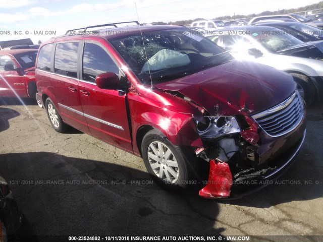 2C4RC1BG3ER440760 - 2014 CHRYSLER TOWN & COUNTRY TOURING MAROON photo 1